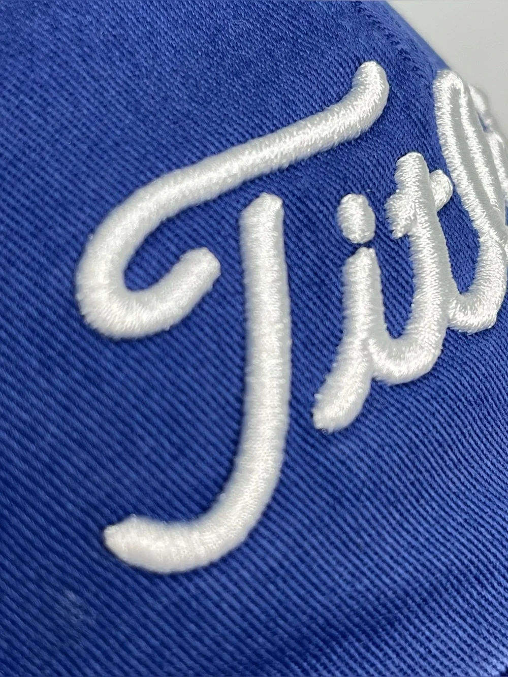 Titleist Royal Blue Baseball Cap with White Embroidery